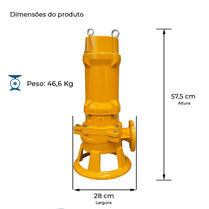 Bomba Trituradora Thebe TSBT 4,0CV 380V Trifásica