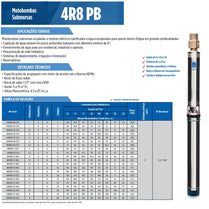 Bomba Palito Leão 4R8PB-12 3,5CV 220V Monofásica