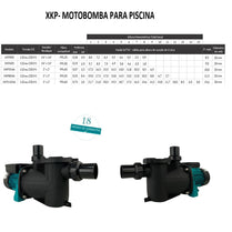 Bomba Piscina Lepono XKP1104A 1,0CV 220V Monofásica