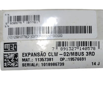 Unidade Expansão WEG CLW-02/MBUS 3RD Cod. 11357381