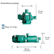 Bomba Multiestágio Thebe P-11/5 3,0CV 4V Trifásica